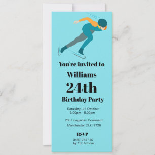 Convites Patinação de velocidade