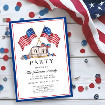 Patriótica EUA Bandeira 4 De Julho