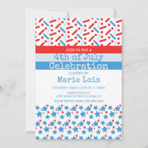 Patriótico 4 de julho Estrelas Strips Espelha