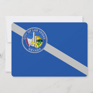 Convites patrióticos com a bandeira de Las Vegas