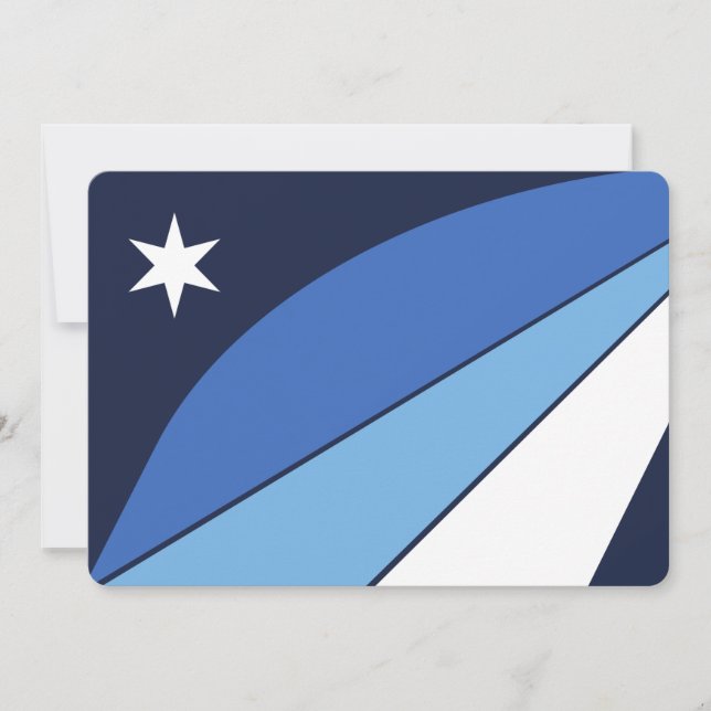 Convites patrióticos com bandeira da Colômbia, SC (Frente)