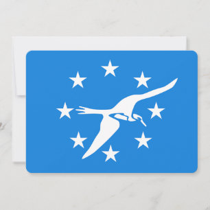 Convites patrióticos com bandeira de Corpus Chris