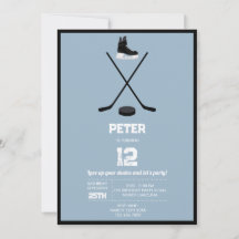 Pau de Hóquei em Gelo Azul Dusty, Skates Puck Birt