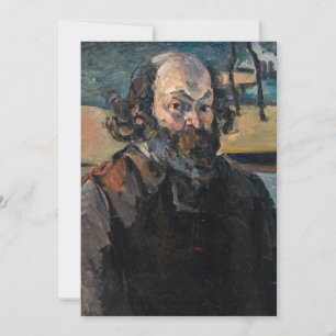 Convites Paul Cezanne - Autorretrato