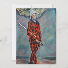 Convites Paul Cezanne - Harlequin