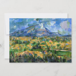 Convites Paul Cezanne - Mont Sainte-Victoire