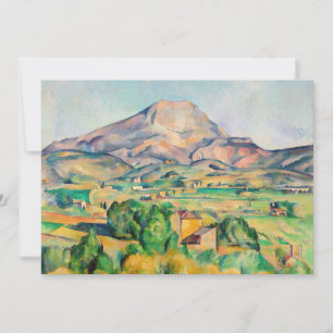 Convites Paul Cezanne - Mont Sainte-Victoire
