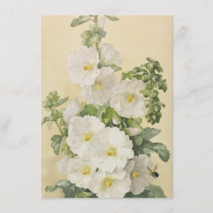 Convites Paul De Longpre - Malvarisas 1901