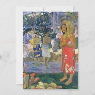 Convites Paul Gauguin - Ave Maria / Ia Orana Maria