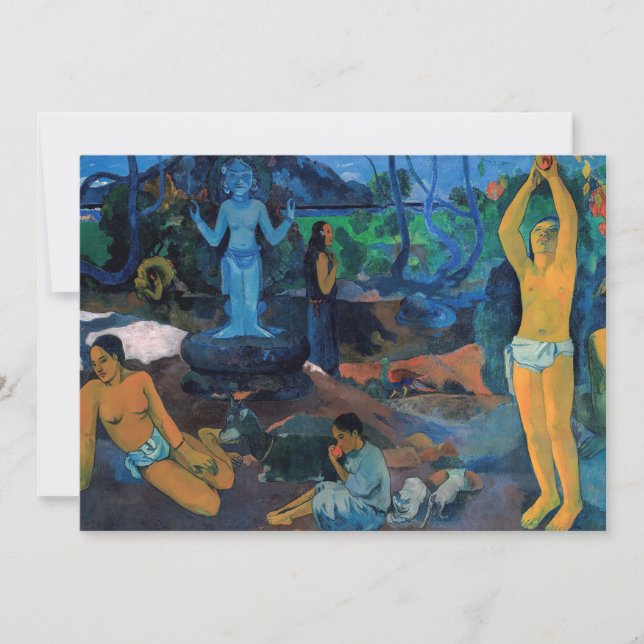 Convites Paul Gauguin - De Onde Viemos? (Frente)