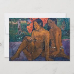 Convites Paul Gauguin - E o Ouro dos Seus Corpos