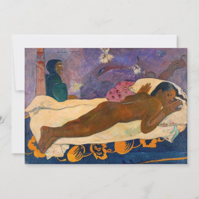 Convites Paul Gauguin - Espírito dos Mortos Velando (Frente)