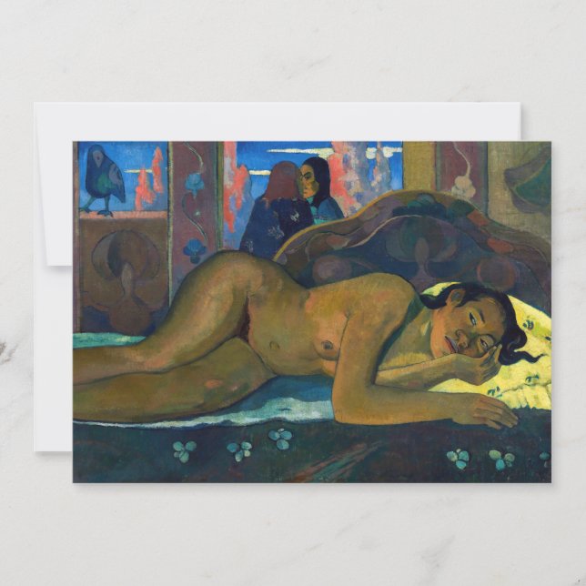 Convites Paul Gauguin - Nunca mais / O Taiti (Frente)