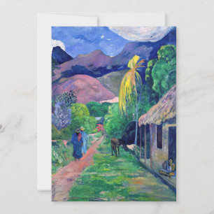 Convites Paul Gauguin - Rua do Taiti