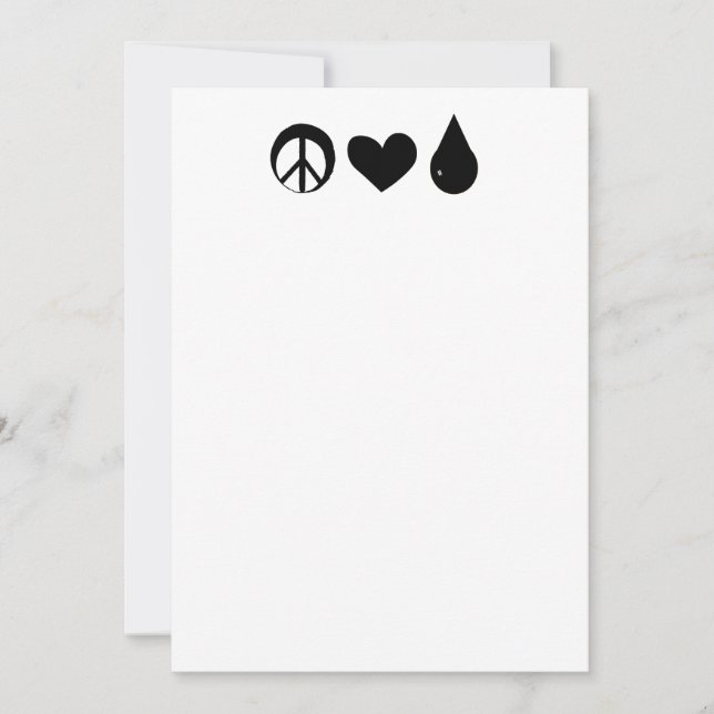 Convites Paz, amor e notecas Colostrum (Frente)