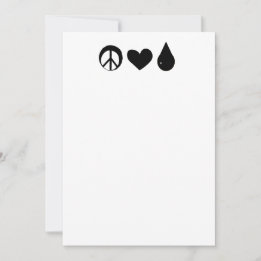 Convites Paz, amor e notecas Colostrum