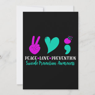 Convites Paz Amor Prevenção Saúde Mental Suicídio Awaren