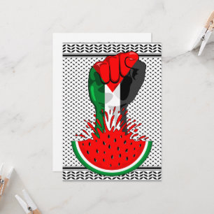 Convites Pé de resistência da Palestina em Watermelon