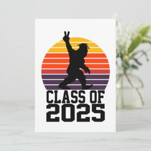 Convites Pé Grande Engraçado Turma de 2025 - Formatura 2025
