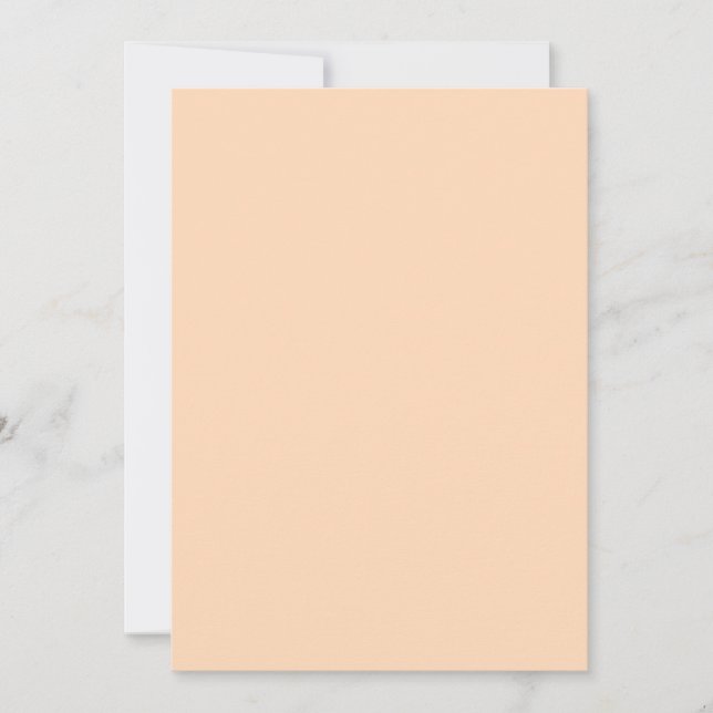 Convites Peach Color (Frente)