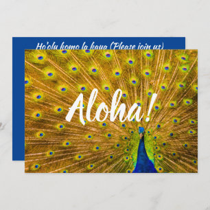 Convites Peacock, Silver Falls, Kauai, Havaí