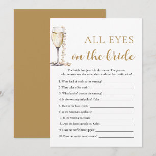 Convites Pearls & Prosecco Todos Os Olhos No Jogo Da Noiva