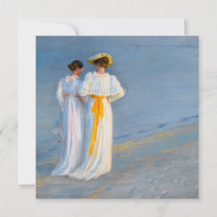 Convites Peder Severin Kroyer - Anna Ancher & Marie Kroyer