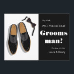 Convites Pedido de Padrinho de casamento de Calçados de arc<br><div class="desc">Uma maneira moderna de pedir às caras para estarem na sua festa noiva. Perfeito para o Melhor Homem, Padrinho de casamento e muito mais.Concebida por Freepik (). () O cartão é fácil de personalizar com seu texto, fonte, cor da fonte e escolha de seis tipos de papel.() Não exatamente o...</div>