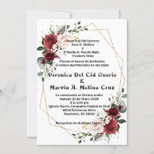 Convites pedido personalizado
