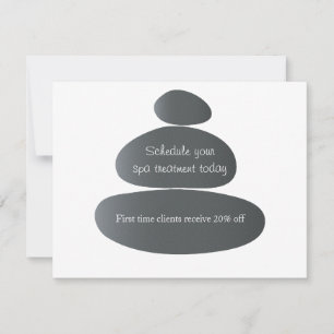 Convites Pedras de Massagem