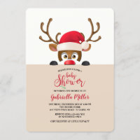 Peeking Reindeer