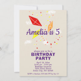 Convites Peitos bonitos no Aniversário de criança de Desenh