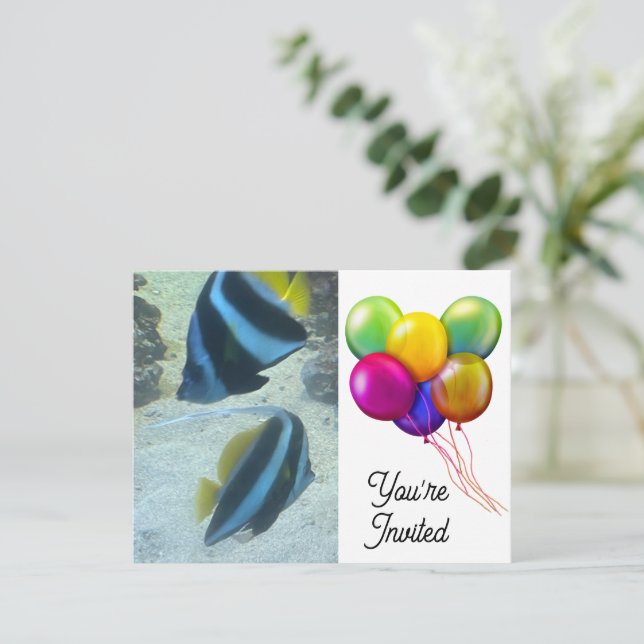 Convites Peixe (Em pé/Frente)