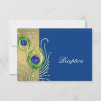 Penas Peacock Modern Faux Jewel Scroll Swirl