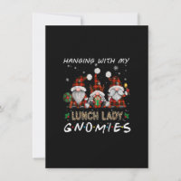 Pendurado Com Minhas Gnomies de Senhora do Almoço 