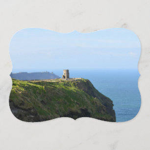 Convites Penhascos verdes bonitos de Moher