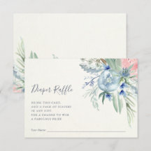 Penônio Azul e Rosa| Fralda Raffle