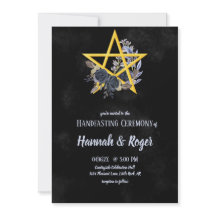 Pentágono Floral Gótico Negra Que Se Encontra A Ma