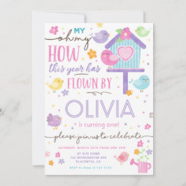 Convites Pequena Festa de aniversário