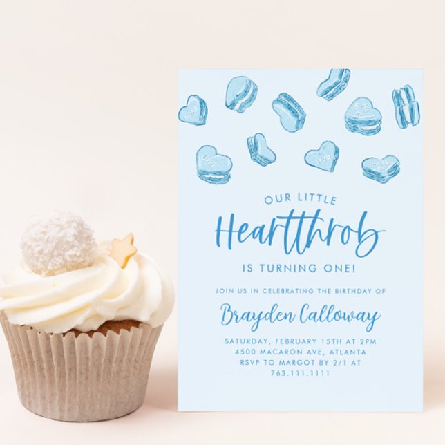 Convites Pequena Festa de aniversário de Namorados do coraç (Criador carregado)