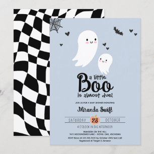 Convites Pequena Mamãe Coca-Cola  Fantasma Chá de Halloween