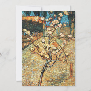 Convites Pequena pereira em flor por Vincent van Gogh