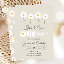 Pequena Senhorita Onemagy Daisy Creme Areia Aniver