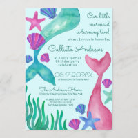 Pequena Sereia Varetas Caçadores Cadeias Aniversár