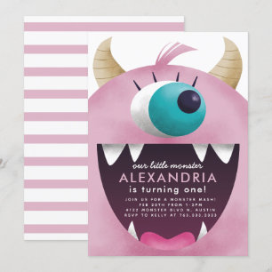 Convites Pequenas Garotas do Monstro, Festa de aniversário