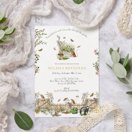 Convites Pequenas Maravilhas | Chá de fraldas primavera