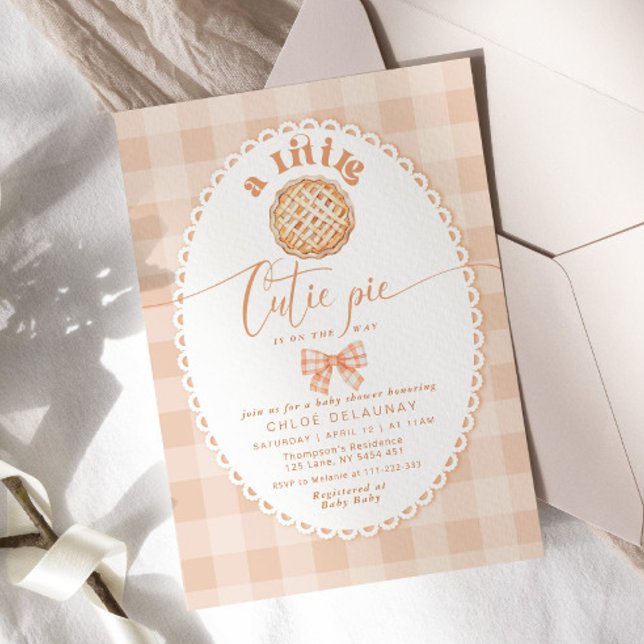 Convites Pequeno arco minimalista de empate (Criador carregado)