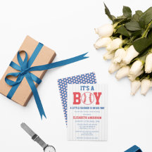 Pequeno Chá de fraldas Baseball Boy