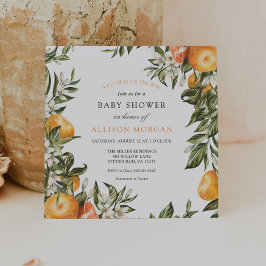 Convites Pequeno Chá de fraldas Cutie