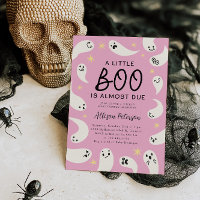 Pequeno Chá de fraldas de Garotas-Fantasma Boo